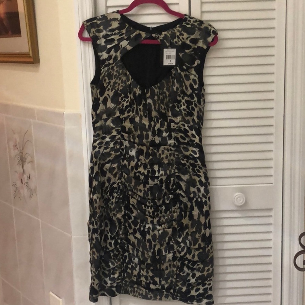 Nanette Lepore leopard print dress